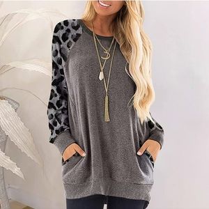 Goodnight Macaroon  Animal Print Top